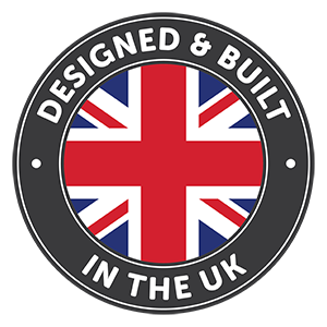 Designed and Built in the UK Badge